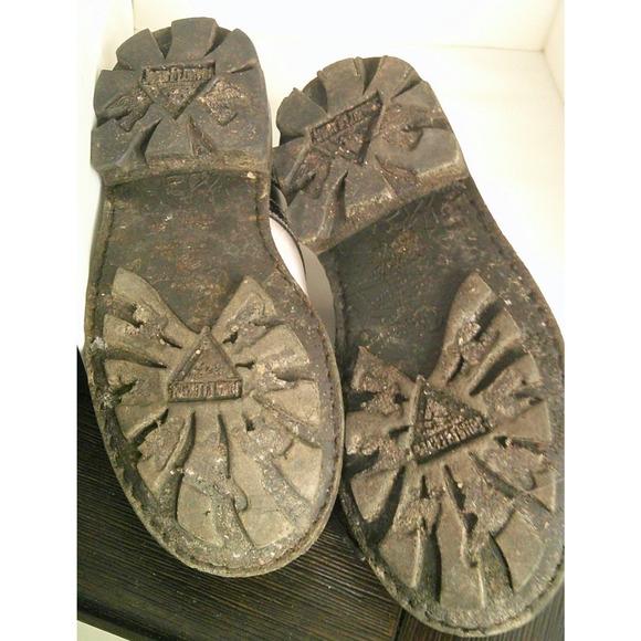 Angels by John’s Lived Brogue Shoes | Black Leather | Chunky Sole | Men's 5.5 - Picture 8 of 11